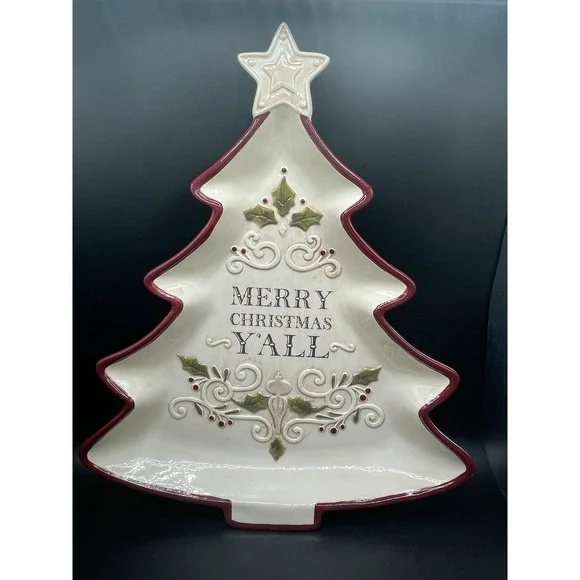 Grasslands Road "Merry Christmas Y'all" Platter
